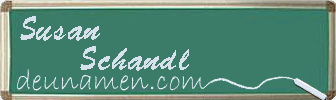 Susan Schandl Visitenkarte